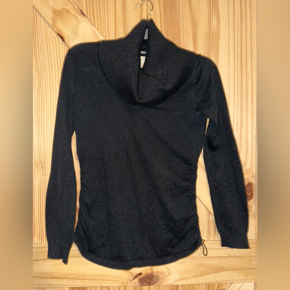 Michael Kors Cowl-Neck Shimmering Sweater